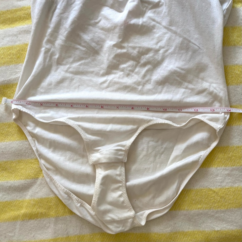 Victoria’s Secret white tank IPEX bodysuit, 34B EUC - Picture 3 of 11